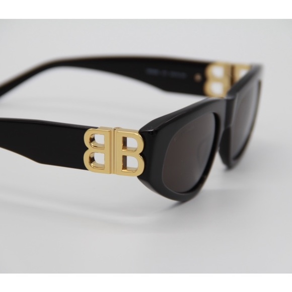 NEW BALENCIAGA BB0095S 001 UNISEX SUNGLASSES BALENCIAGA NEW COLLECTION - Picture 5 of 12